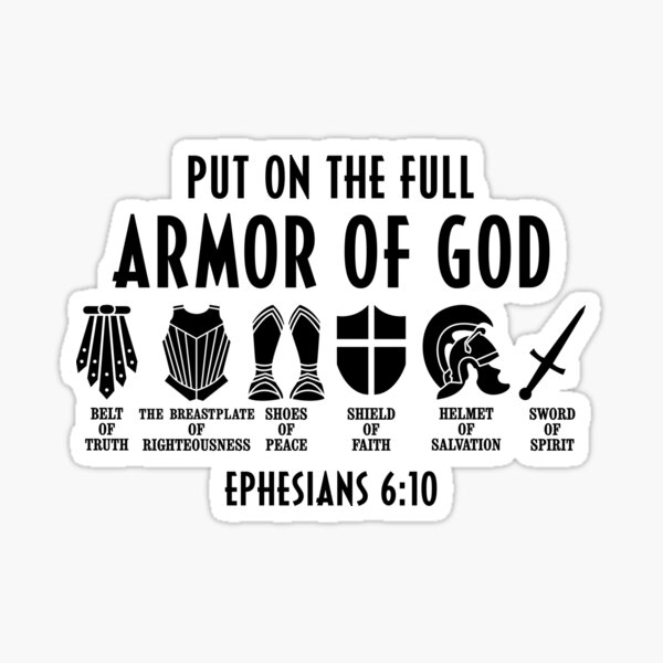 Item preview, Armor Of God designed and sold by TeeSnazz.