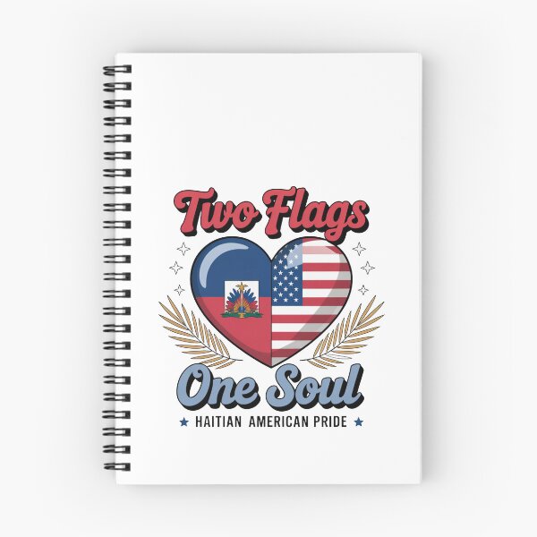 Item preview, Two Flags, One Soul. Haitian American Pride designed and sold by Francy Fits.