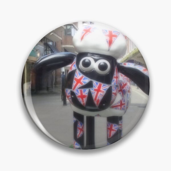 Artikelvorschau, Britischer Shaun entworfen und verkauft von GooglyEyes-.