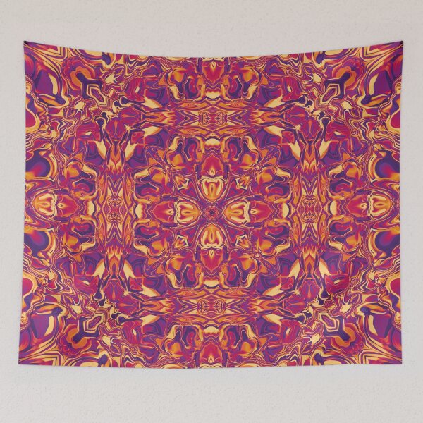 Item preview, Liquefied Flow II - Red Grape designed and sold by ifourdezign.