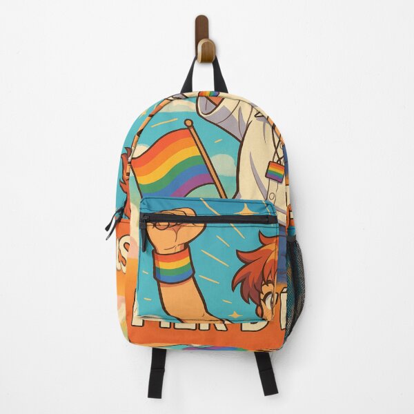 Item preview, Proud to be yourself – LGBTQ+ Manga Design designed and sold by placeit.