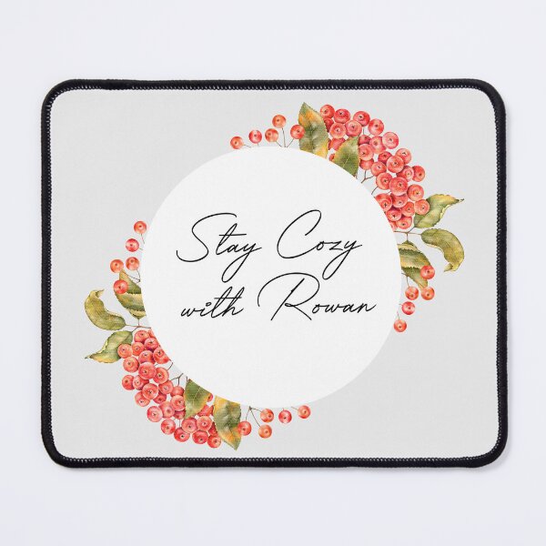 Item preview, Stay Cozy With Rowan Cute Frame with Text designed and sold by eves_aquadreams.