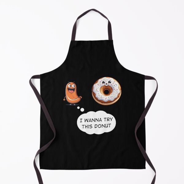 Item preview, Sausage craving donut designed and sold by Danh Style.