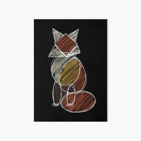 Artikel-Vorschau von JUN-25 Geometrischer Fuchs aus einfachen zweidimensionalen Formen, designt und verkauft von noberic.