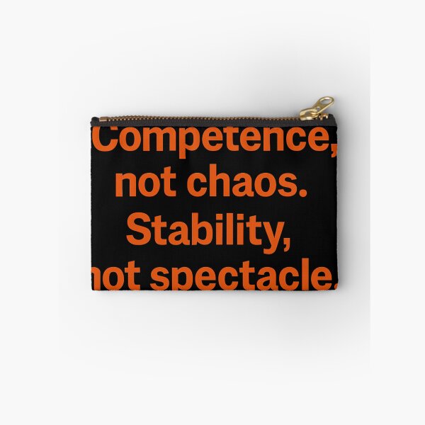 Item preview, Competence, not chaos. Stability, not spectacle. designed and sold by Owcomm.