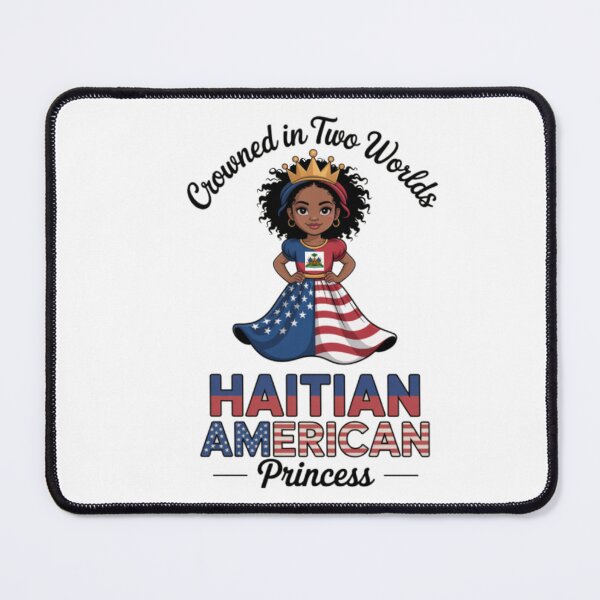 Item preview, Crowned in Two Worlds - Haitian American Princess designed and sold by Francy Fits.
