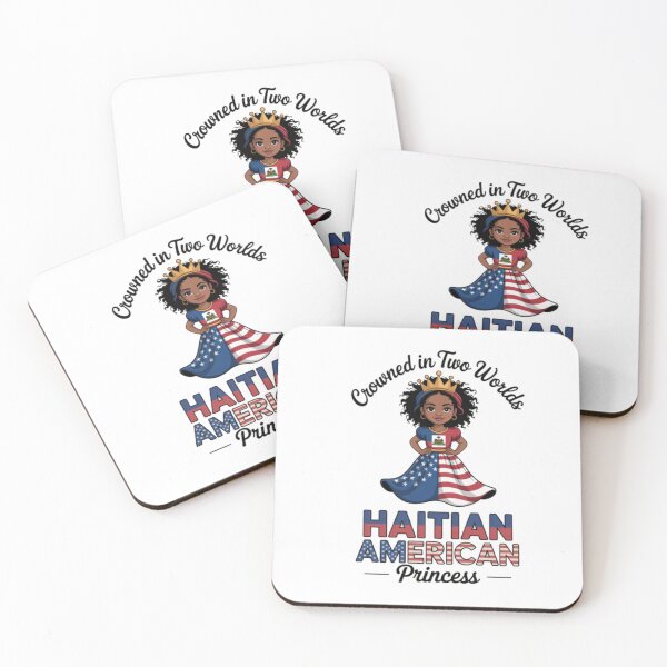 Item preview, Crowned in Two Worlds - Haitian American Princess designed and sold by Francy Fits.