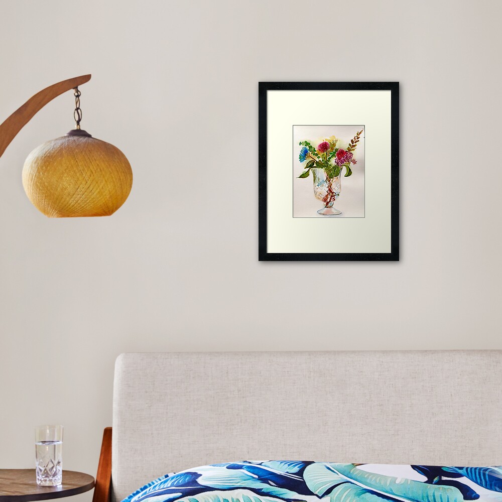 Item preview, Framed Art Print designed and sold by poojaPauArts.