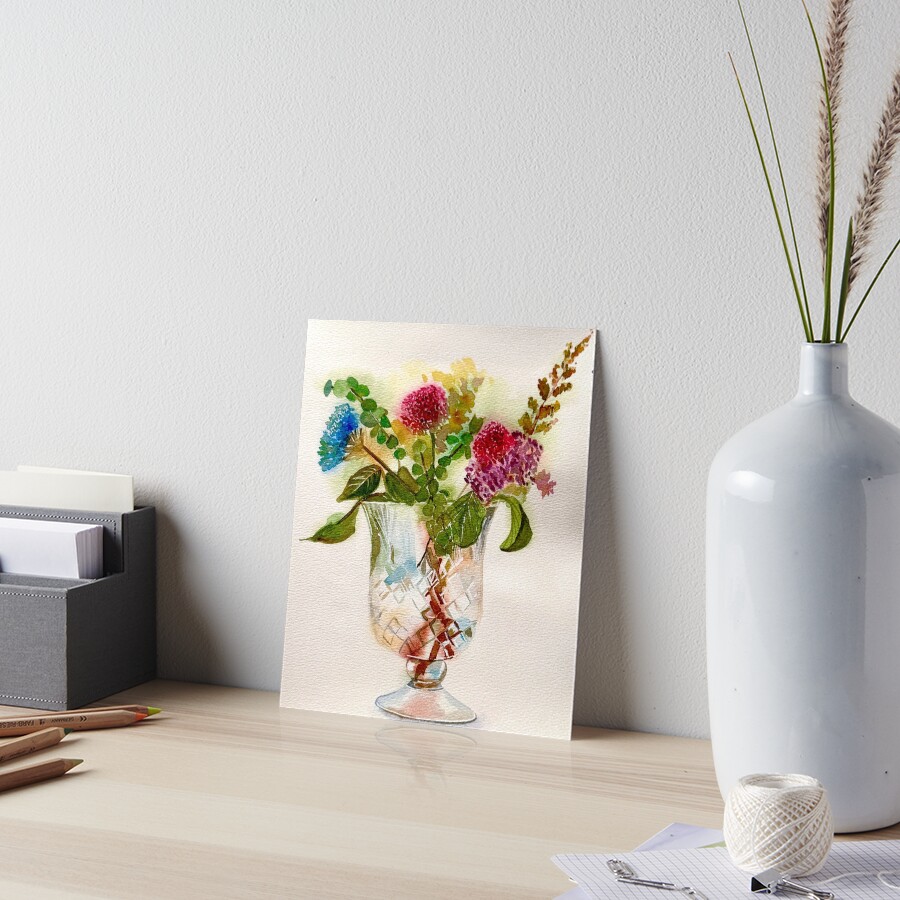 Item preview, Art Board Print designed and sold by poojaPauArts.