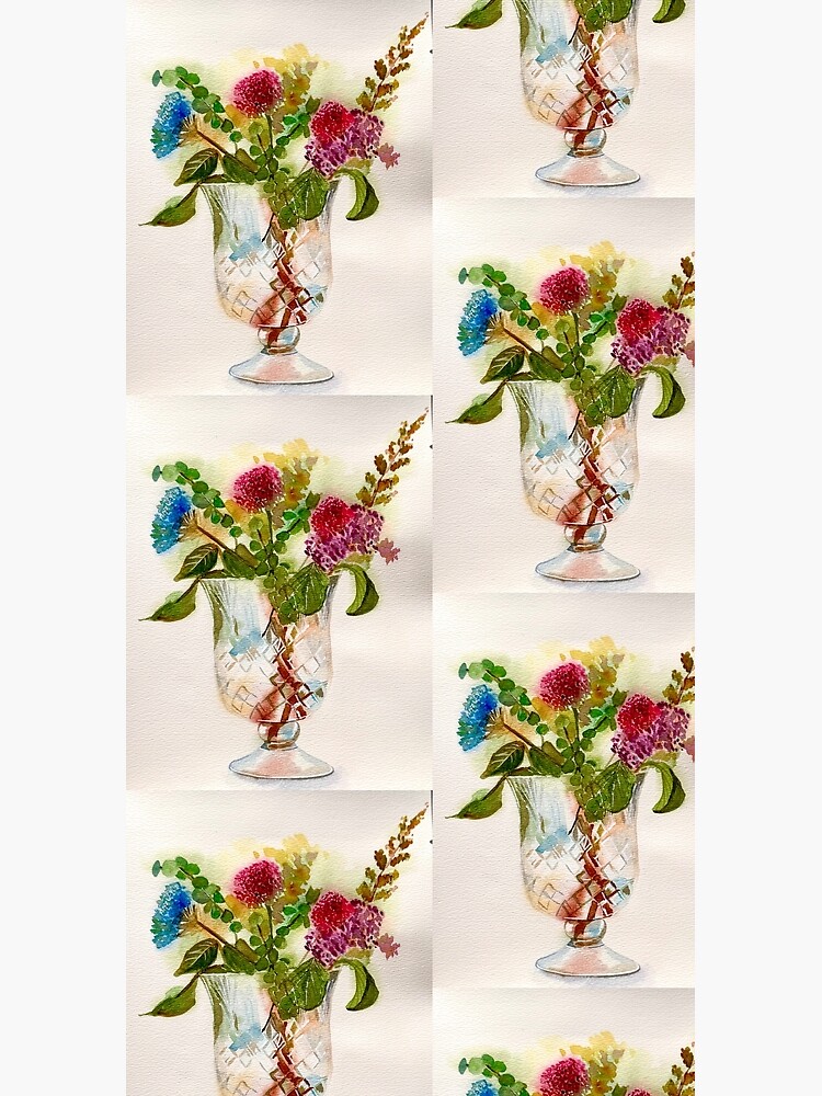 Thumbnail 3 of 3, Duffle Bag, Vase of flowers designed and sold by poojaPauArts.