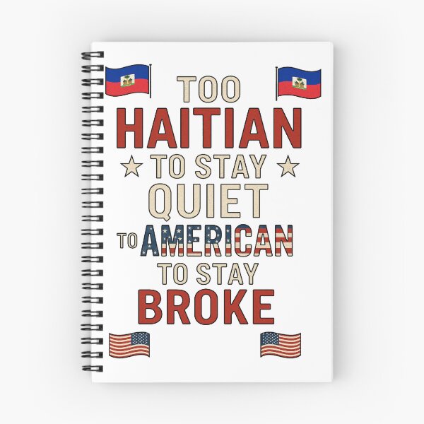 Item preview, Funny Haitian American Design designed and sold by Francy Fits.