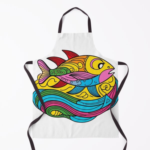 Item preview, Colorful Fish Print – Sea Animal Art designed and sold by DariaCraft.
