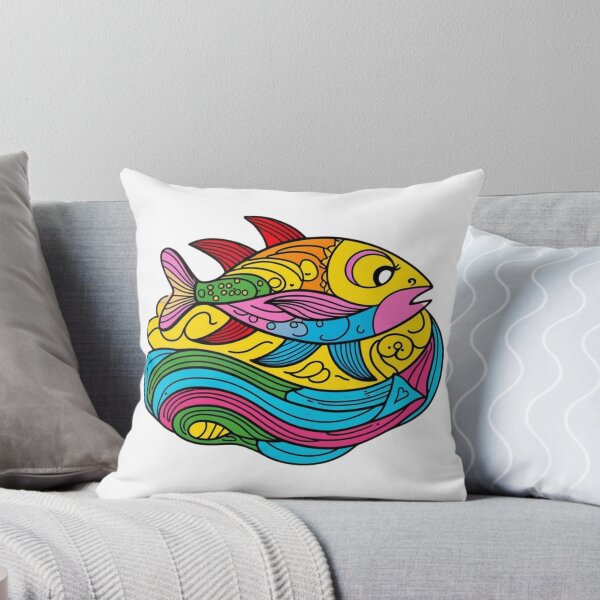 Item preview, Colorful Fish Print – Sea Animal Art designed and sold by DariaCraft.