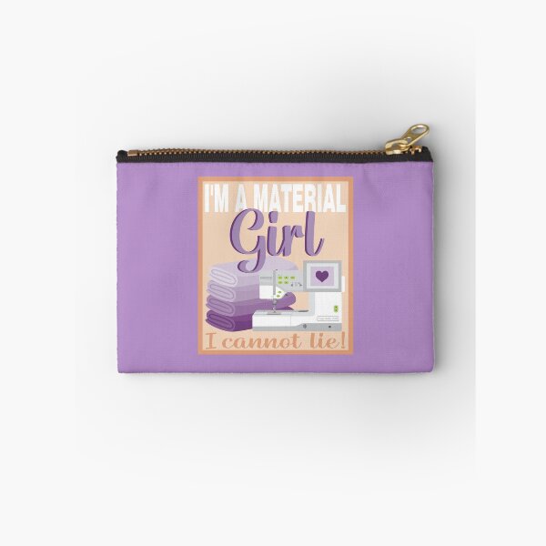 Item preview, Eat Sleep Repeat - Material Girl - Embroidery Machine - PURPLE designed and sold by StellarFX.