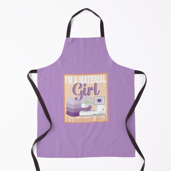 Item preview, Eat Sleep Repeat - Material Girl - Embroidery Machine - PURPLE designed and sold by StellarFX.