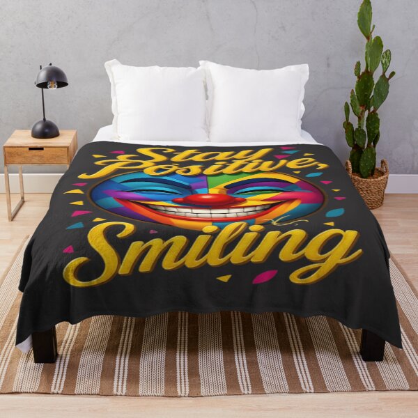 Item preview, Stay Positive, Keep Smiling designed and sold by Danivique.