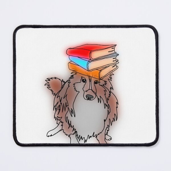 Item preview, Josh the Sheltie Puppy with Books – animalzinhats designed and sold by Ashley’sAnimalz.