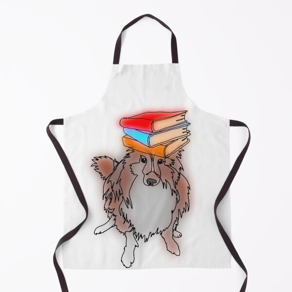 Item preview, Josh the Sheltie Puppy with Books – animalzinhats designed and sold by Ashley’sAnimalz.