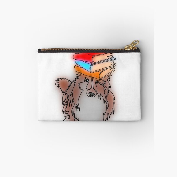 Item preview, Josh the Sheltie Puppy with Books – animalzinhats designed and sold by Ashley’sAnimalz.