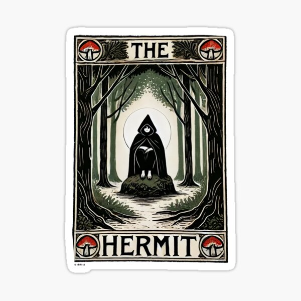 Item preview, The Hermit designed and sold by Boog Monst .