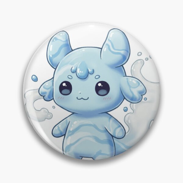 Item preview, Adorable Water Spirit with Flowing Bubbles designed and sold by gint kawaii.