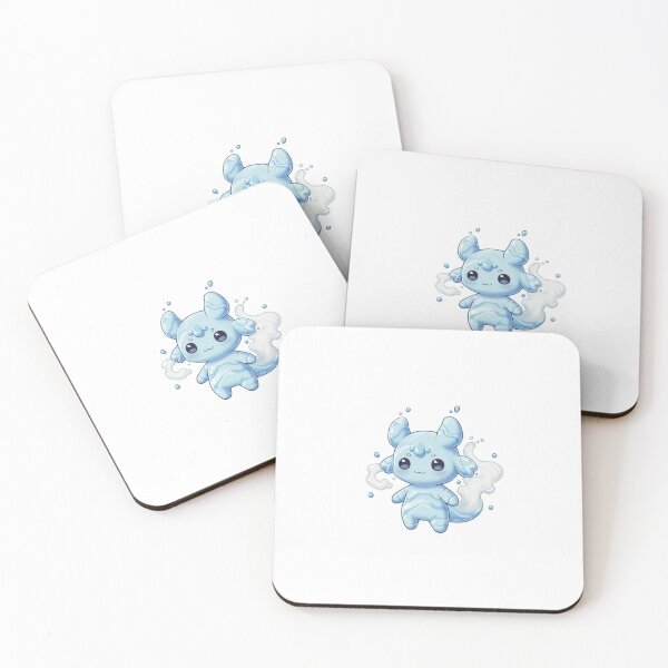 Item preview, Adorable Water Spirit with Flowing Bubbles designed and sold by gint kawaii.