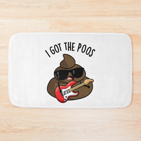 Item preview, I Got The Poos Funny Poop Blues Pun  designed and sold by punnybone.
