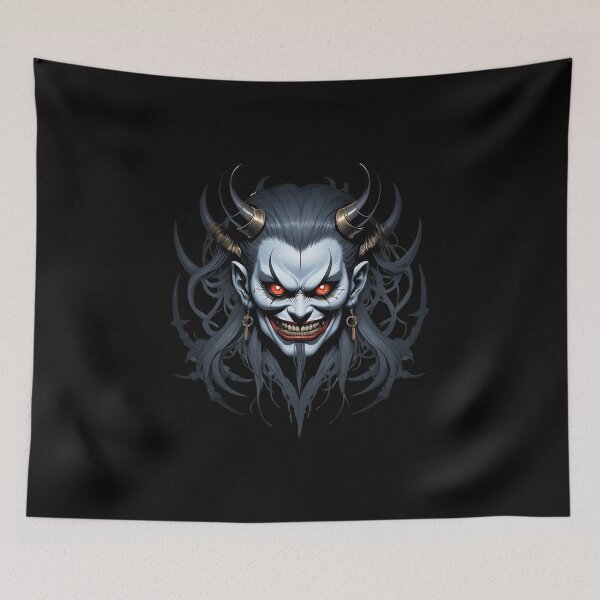Item preview, Japanese yokai demon designed and sold by Danh Style.