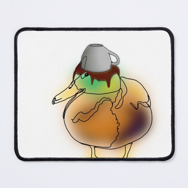 Item preview, Mallard Duck with Spilt Coffee Cup – animalzinhats designed and sold by Ashley’sAnimalz.