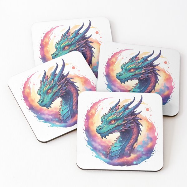 Item preview, Earth dragon surrounded by fire designed and sold by Danh Style.