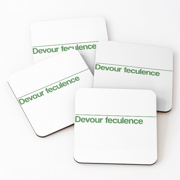 Item preview, Devour Feculence - Green designed and sold by CultureSnap.