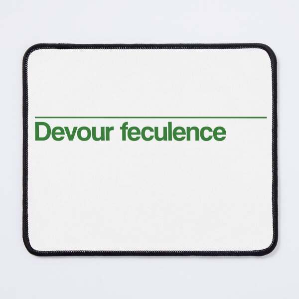 Item preview, Devour Feculence - Green designed and sold by CultureSnap.