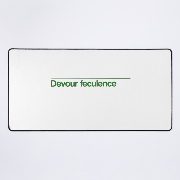 Item preview, Devour Feculence - Green designed and sold by CultureSnap.