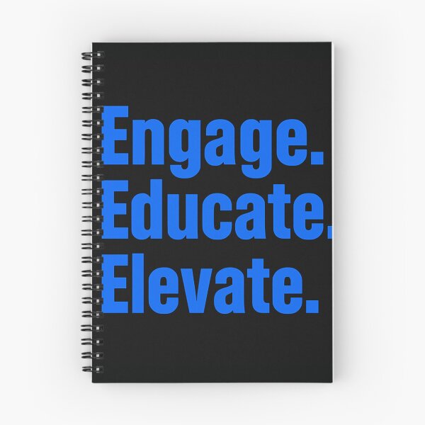 Item preview, Engage. Educate. Elevate. designed and sold by Owcomm.