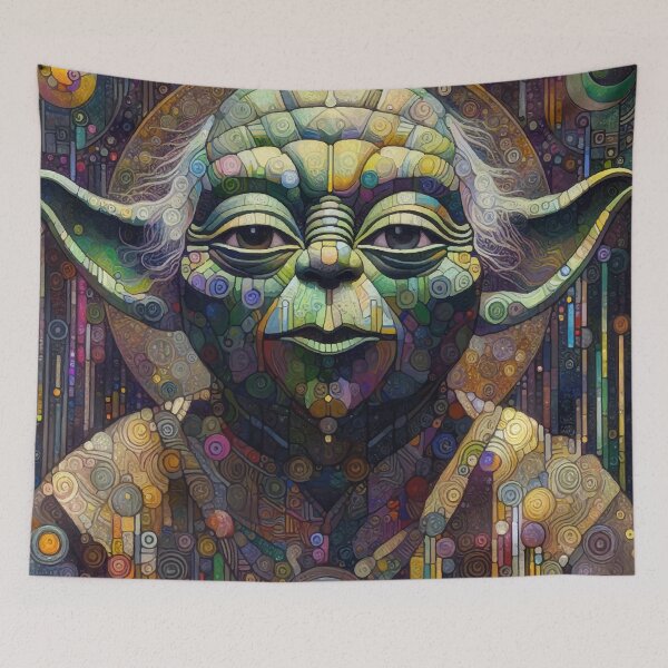 Item preview, Wise Yoda – Spiritual and Ornamental Portrait designed and sold by  Ojo de Lilith.
