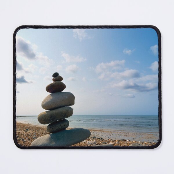 Item preview, Stone Balancing on the Beach at Lyme Regis designed and sold by Dorset Girl.
