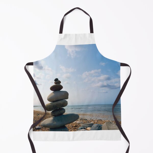 Item preview, Stone Balancing on the Beach at Lyme Regis designed and sold by Dorset Girl.