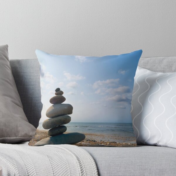 Item preview, Stone Balancing on the Beach at Lyme Regis designed and sold by Dorset Girl.