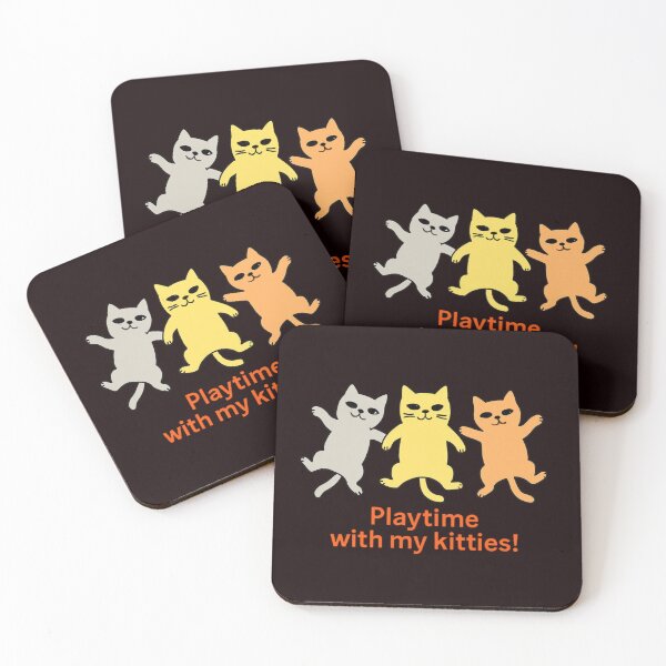 Item preview, Play Time with My Kitties - Cute Cartoon Cats Tee designed and sold by WHDProduction45.