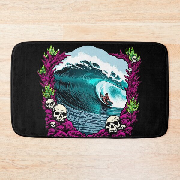 Item preview, Mutant Reef - Bodyboarder skull slab designed and sold by Design--Spore.