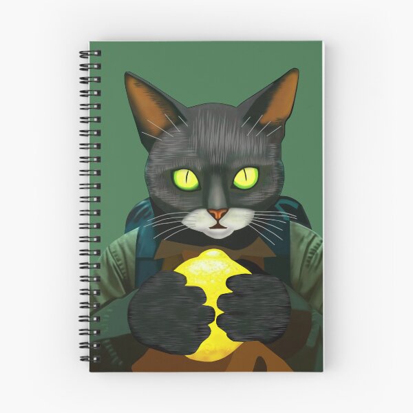 Item preview, Cyber Cat  With Glowing Yellow eyes: Futuristic Neon designed and sold by Felia001.