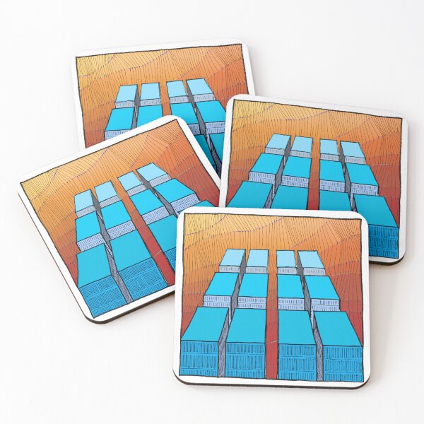 Item preview, Urban theme: 12 skyscrapers designed and sold by Voy Krajewski Graphics.