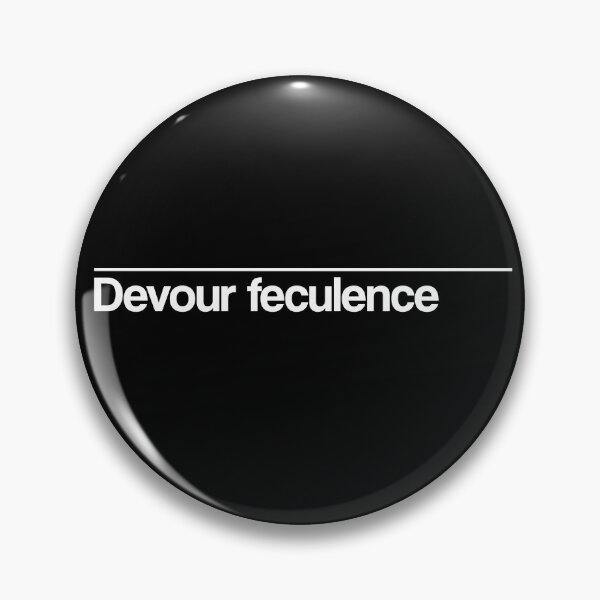 Item preview, Devour Feculence - White designed and sold by CultureSnap.