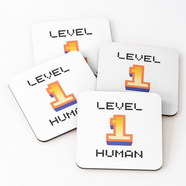 Item preview, Level 1 Human designed and sold by Wordsmith-Wear.