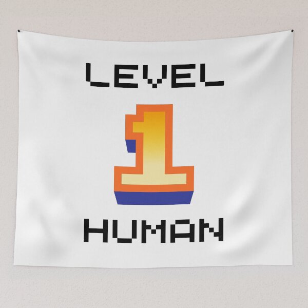 Item preview, Level 1 Human designed and sold by Wordsmith-Wear.