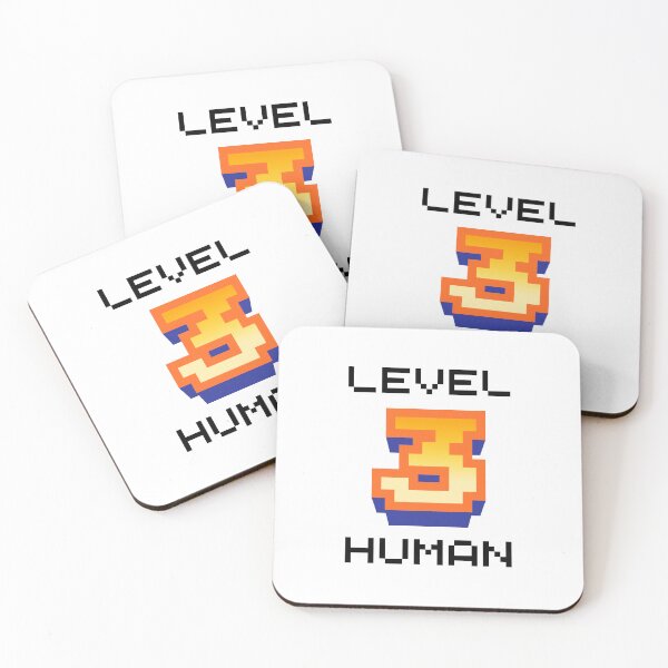 Item preview, Level 3 Human designed and sold by Wordsmith-Wear.