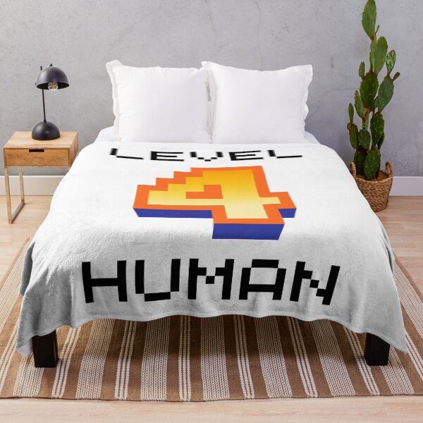 Item preview, Level 4 Human designed and sold by Wordsmith-Wear.