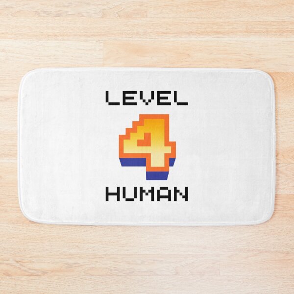 Item preview, Level 4 Human designed and sold by Wordsmith-Wear.