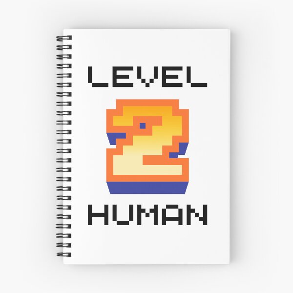 Item preview, Level 2 Human designed and sold by Wordsmith-Wear.