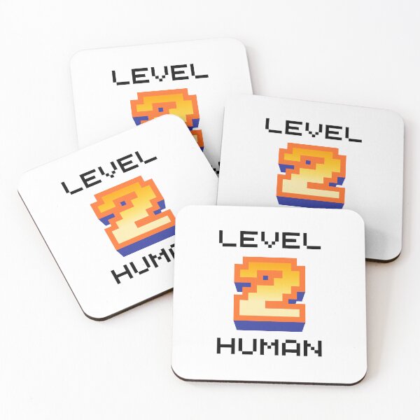 Item preview, Level 2 Human designed and sold by Wordsmith-Wear.